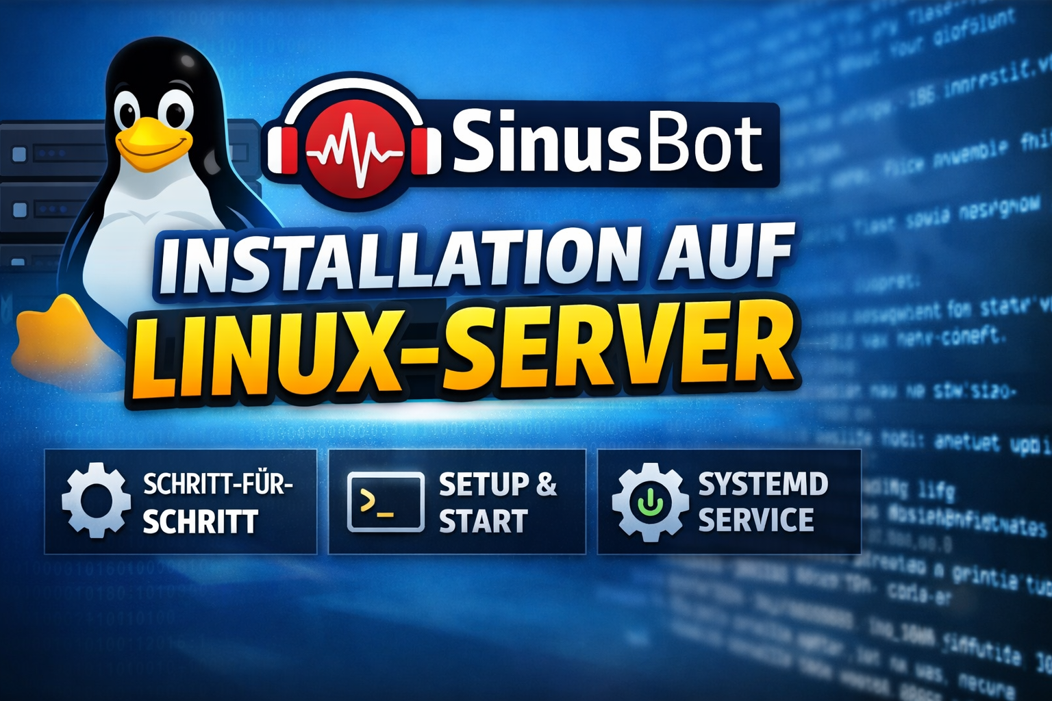 SinusBot - Installieren auf einem Linux Server (LXC/KVM)