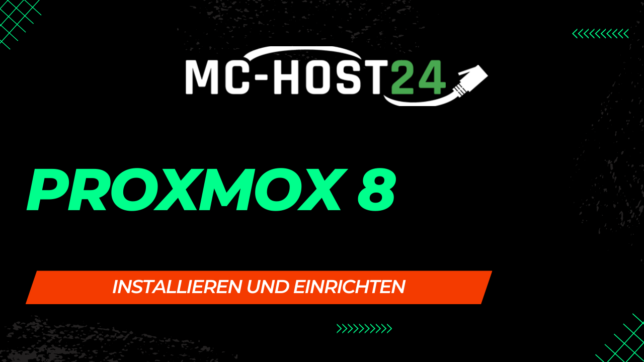 Proxmox 8 auf Debian 12 installieren | Tutorial MC-Host24 Review