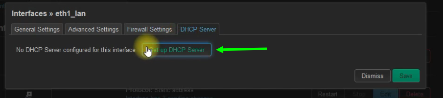 openwrt-dhcp-lan-server